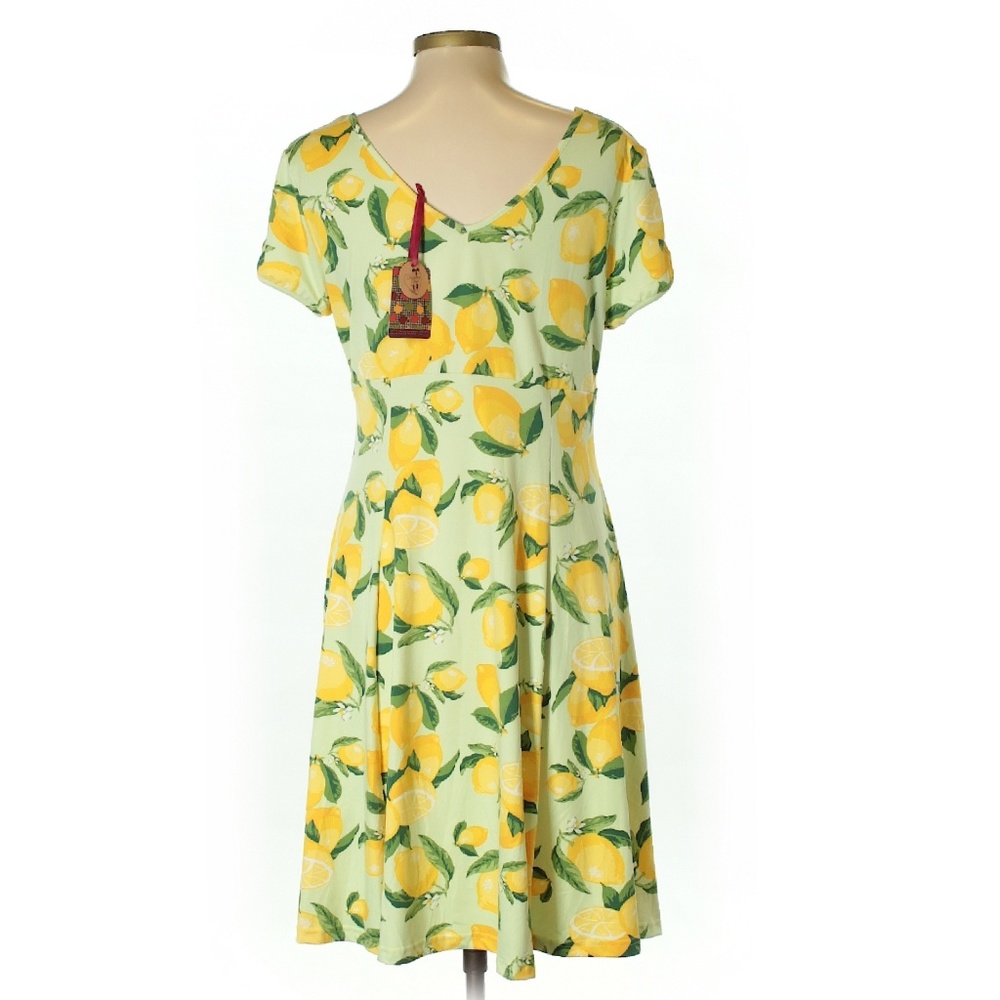 Modcloth When Life Gives You Lemons Dress NWT - Picture 2 of 3